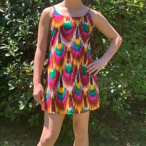 spaghetti strap mini dress